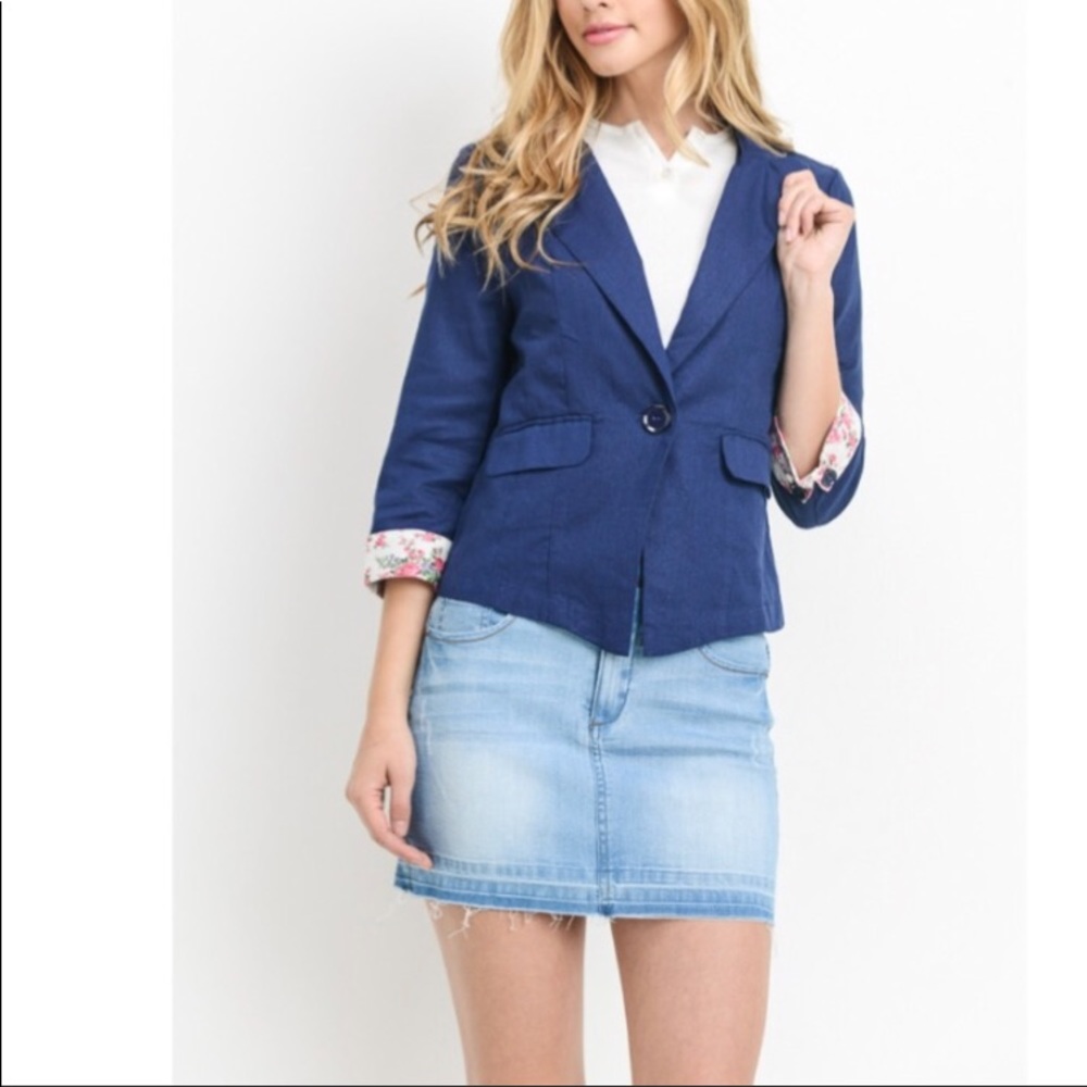 ✨Linen Blend Blazer